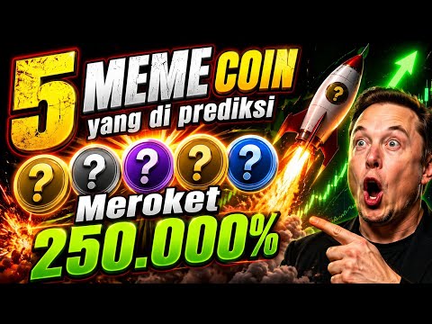 5 MEME COIN YANG DI PREDIKSI MEROKET 250.000% DI BULAN AGUSTUS