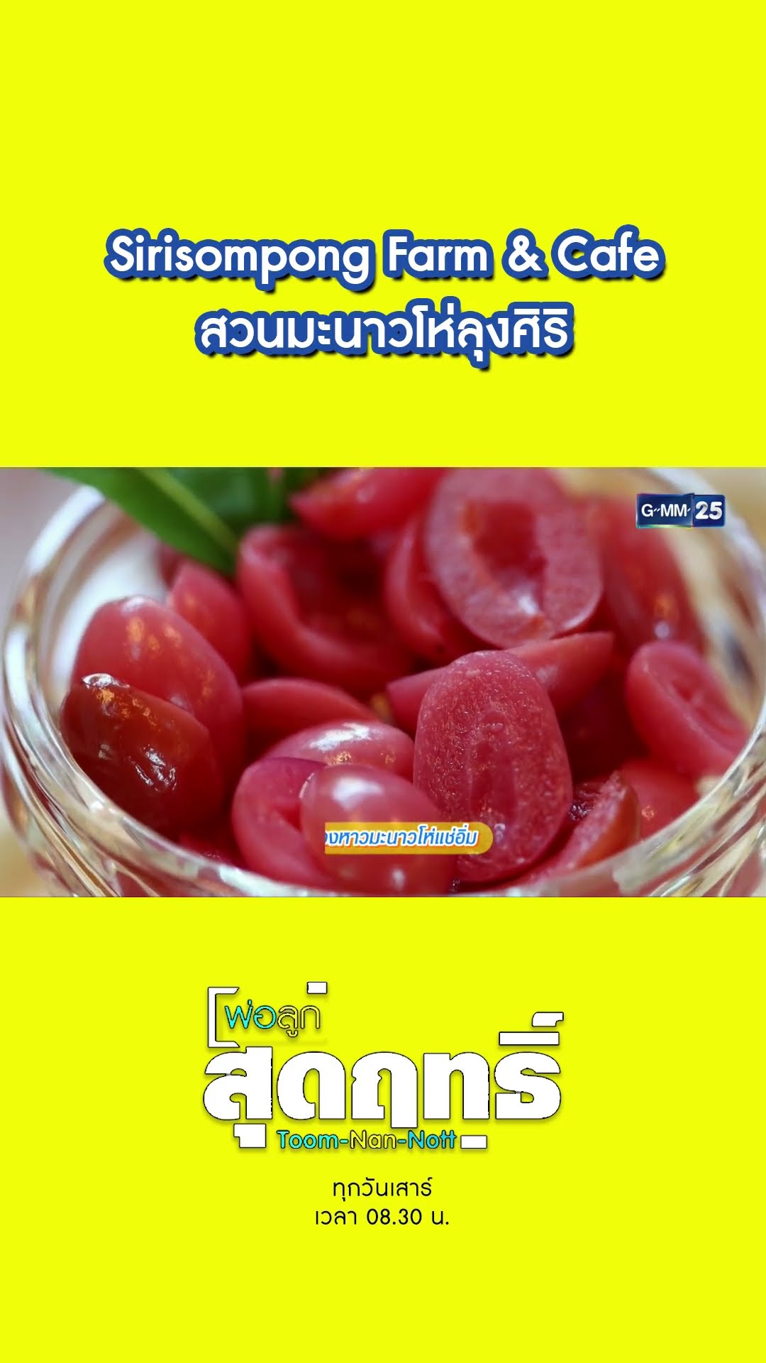Sirisompong Farm \u0026 Cafe สวนมะนาวโห่ลุงศิริ | #Shorts #พ่อลูกสุดฤทธิ์ | GMM25