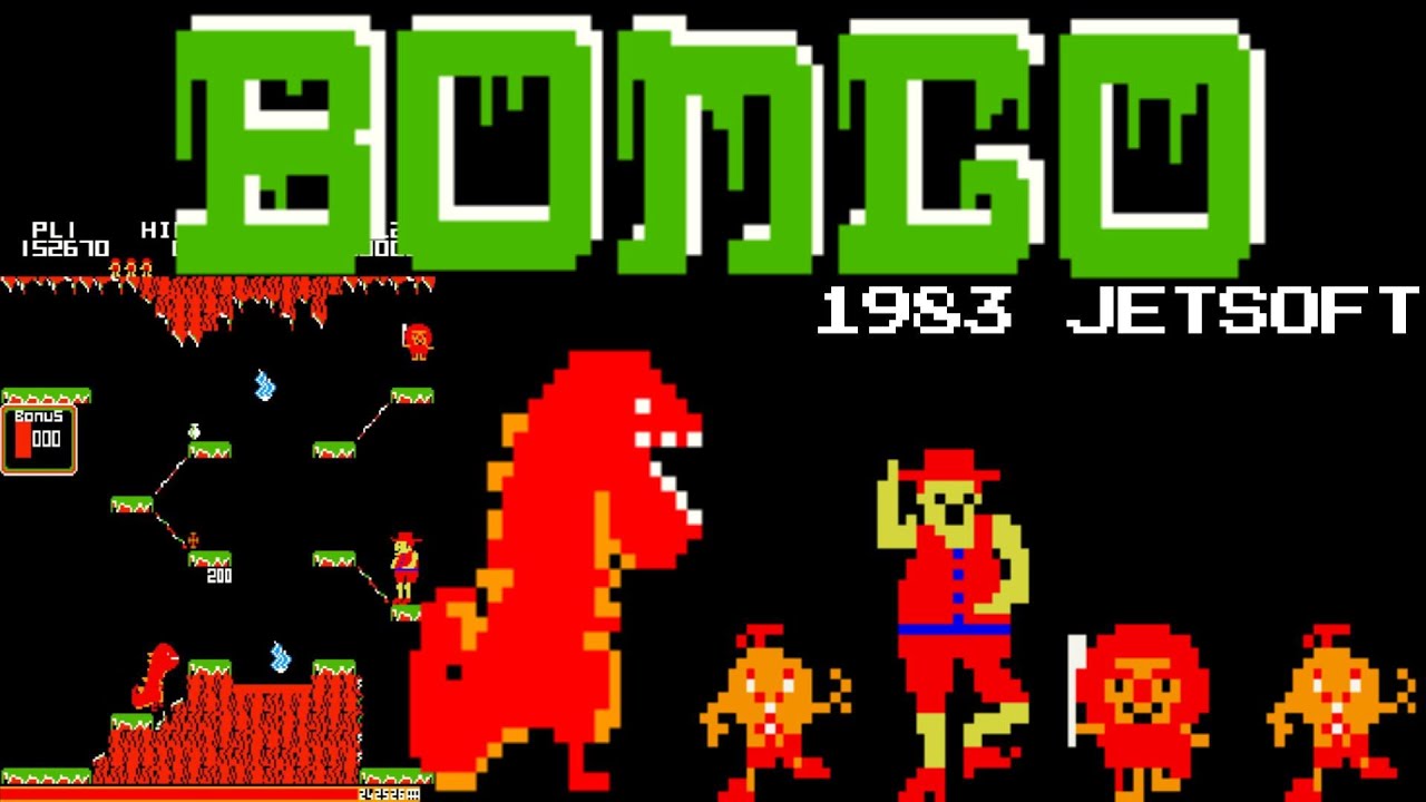 Bongo 1983 Jetsoft Arcade - YouTube