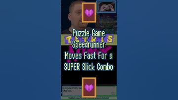 Puzzle Game Speedrunner Moves Fast For a SUPER Slick Combo [Tetris Attack]