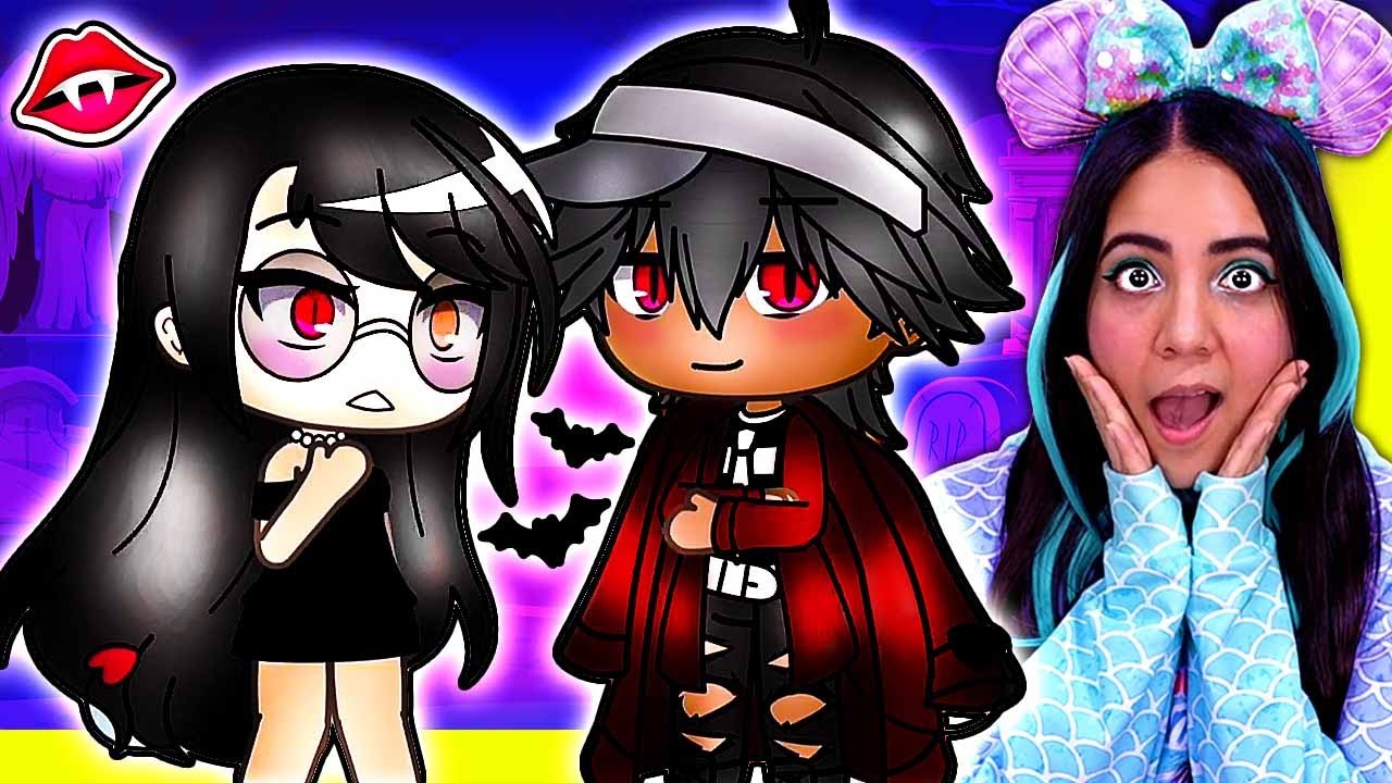 Not A Normal Vampire...🧛🦇 Gacha Life Mini Movie Love Story Reaction