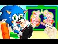 What Happened To Sonic Lung ☣️🚭🩺The hedgehod 2 | Poppy Playtime Animation | Stop Motion Paper