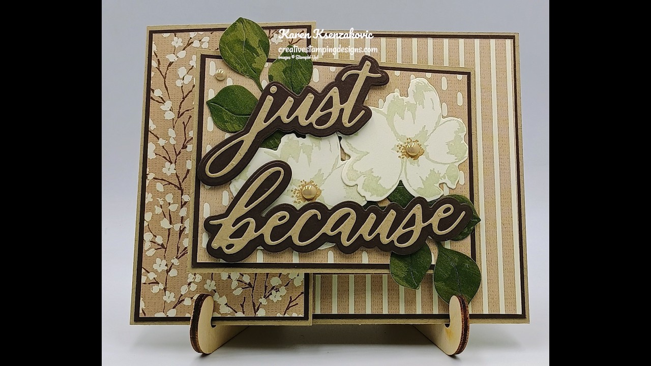 Stampin' Up! Petals of Beauty Fun Fold Video Tutorial