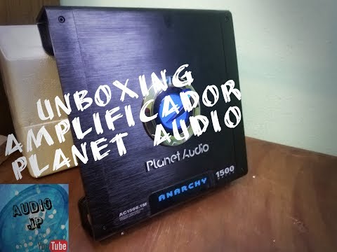 UNBOXING AMPLIFICADOR PLANET AUDIO Ac1500.1M 1500 WHATTS!!!/AUDIO JP