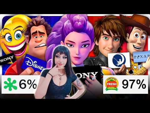 QUESITO reacciona a ''La Mejor y Peor Película de Cada Estudio de Animación'' by DOLIV