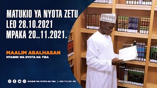 MATUKIO YA NYOTA ZETU KUANZIA LEO 28-10-2021 MPAKA 20-11-2021.