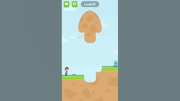 😅😅slice to save man level 67😂😂#slicetosave #game #walkthrough  #slicetosavegame #funny #shorts