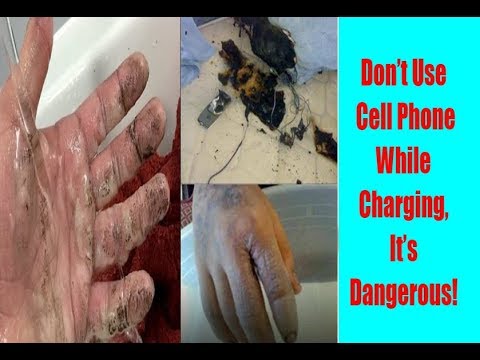 Don’t Use Cell Phone While Charging, It’s Dangerous! - YouTube