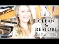 Louis Vuitton Pre-Loved Cabas Cleaning & Restoration Tutorial | AmandaRaeRevue