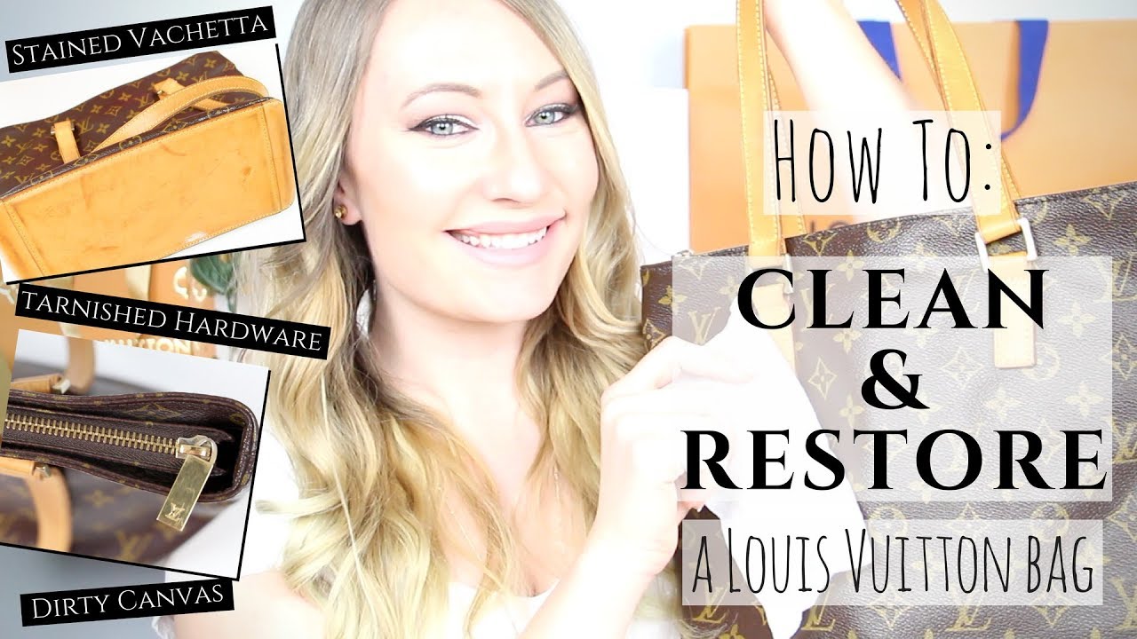 HOW TO CLEAN LOUIS VUITTON WITH SADDLE SOAP @Styledunderhealing