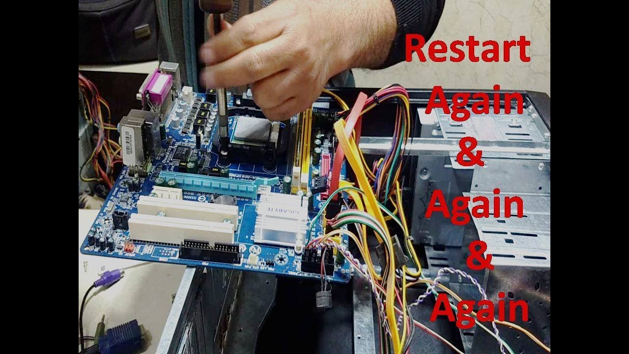 How to Fix A PC That Keeps Restarting Again And Again Automatically ...