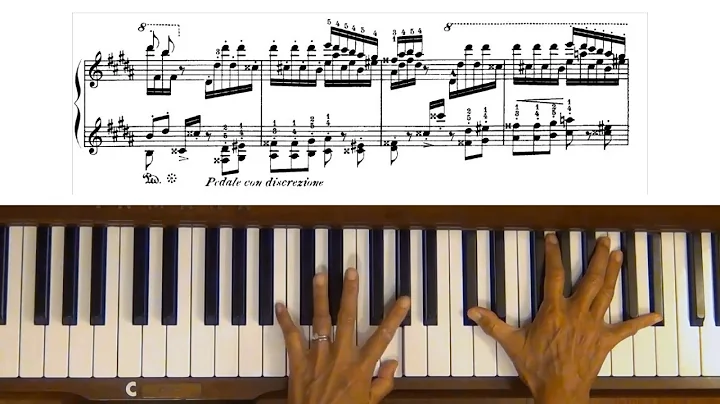 Liszt La Campanella Piano Tutorial Part 1 (with sc...