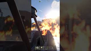 Rust Raids: How to Burn a Water Base with a Rib Boat!