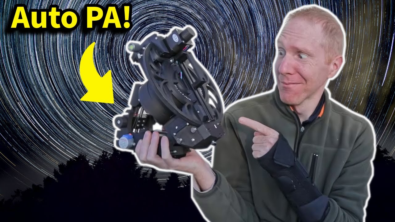 This $400 mount polar aligns itself! (And you can build it yourself)