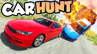 If They Find You, YOU EXPLODE! Multiplayer CAR HUNT Challenge! - BeamNG Multiplayer