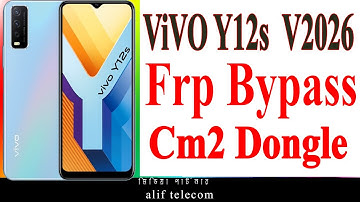 ViVO Y12s Frp Lock Remove Cm2 Jist 1Clack.