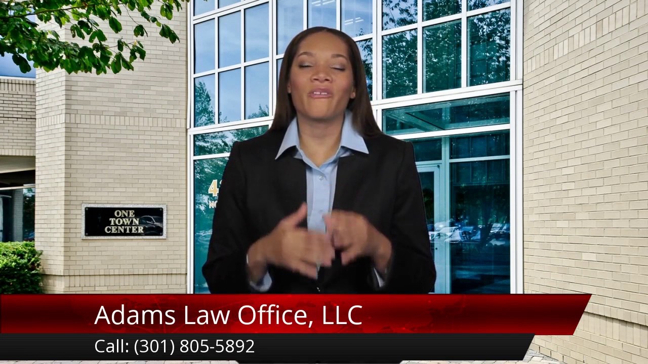 Adams Law Office LLC Bowie Superb Five Star Review by Paul M YouTube