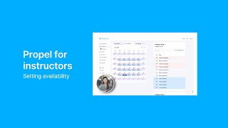 Setting availability