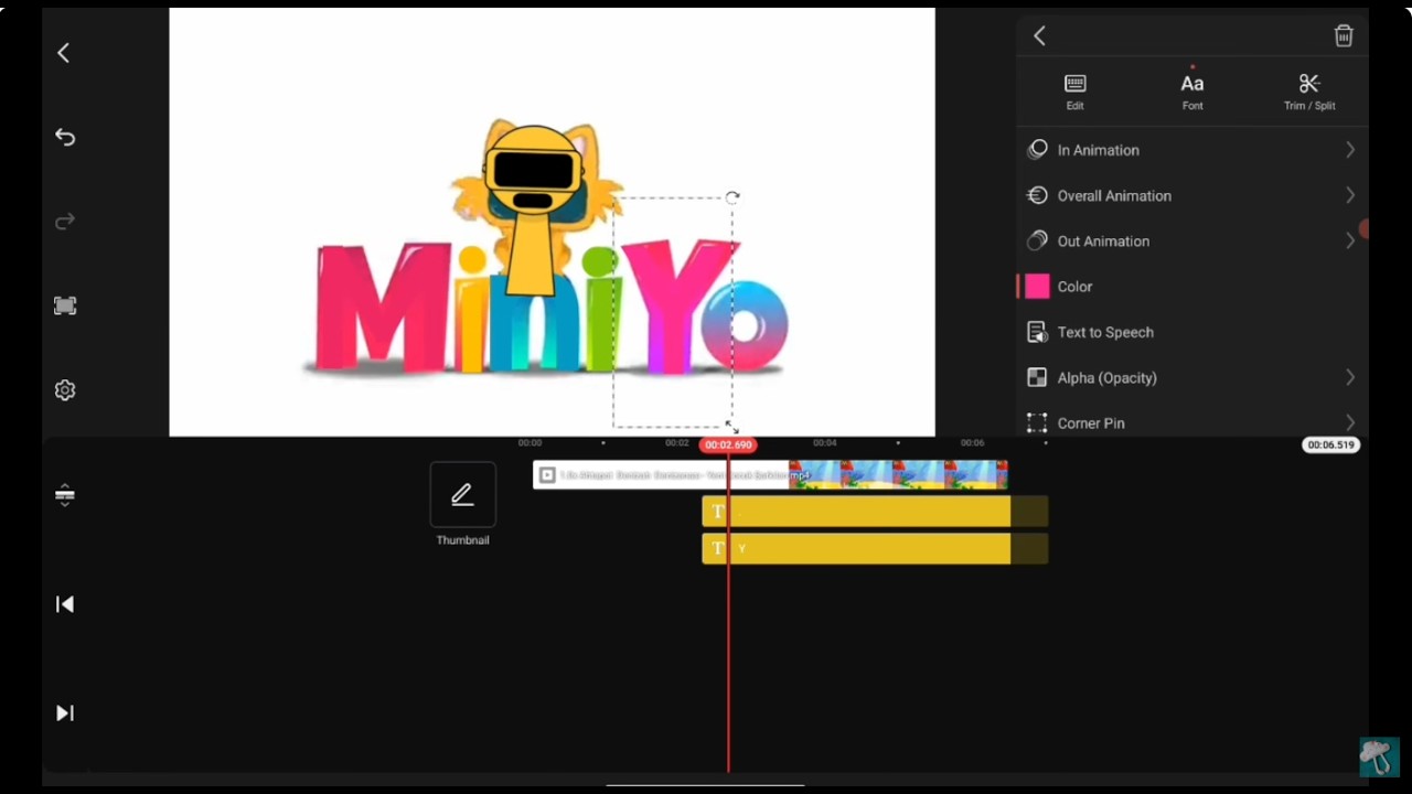 Miniyo Logo Remake Kinemaster Speedrun x10 Speed - YouTube