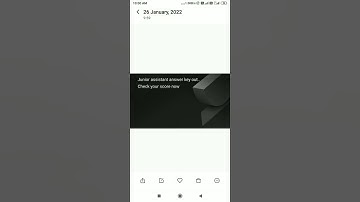 jkssb Junior assistant official answer key out | check your score