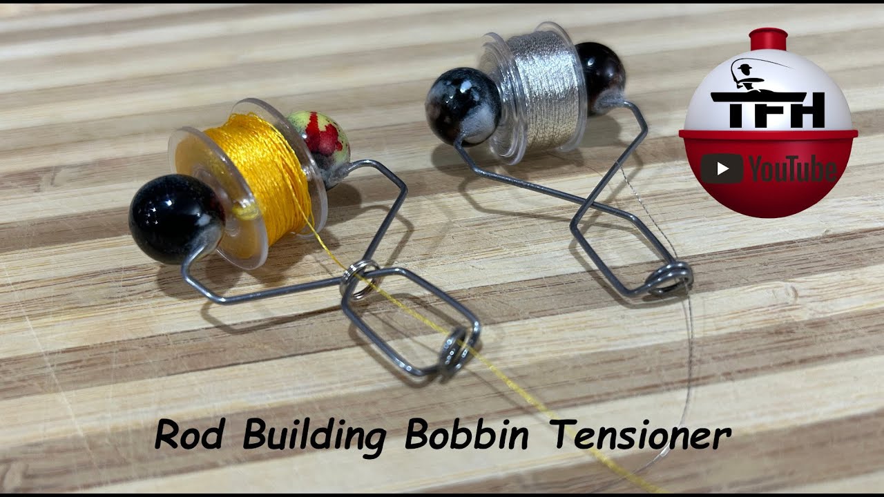 DIY Rod Building Bobbin Holder Cross Locking Similar To Fly Tying