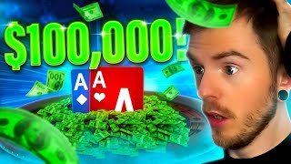 I WON A $100,000 PACKAGE PLAYING POKER FOR 30 HOURS STRAIGHT!