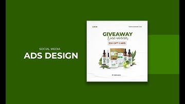 How to create Minimalist Social media ads banner Design, square flyer design by photoshop