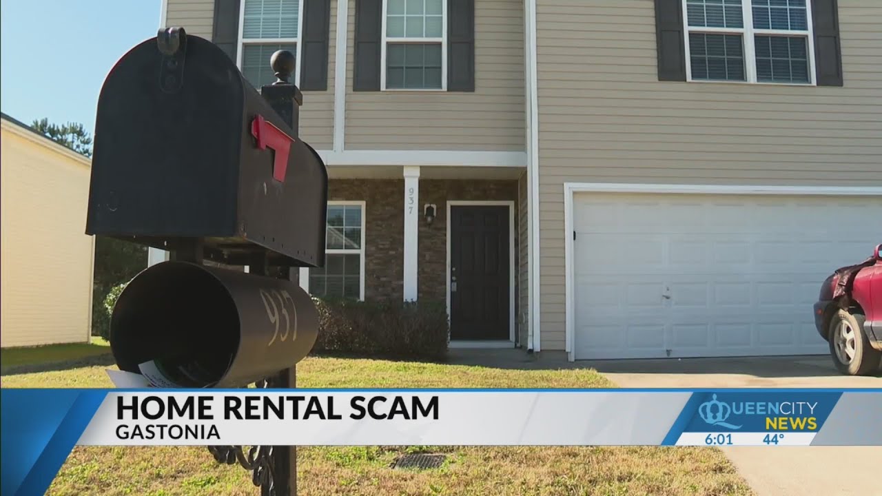 Gastonia home rental scam YouTube