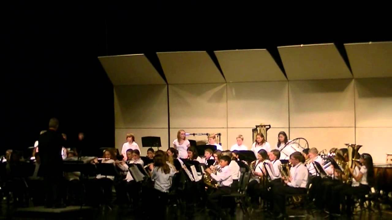 Belvidere South Middle School's Winter Concert, 6th Grade Up on The