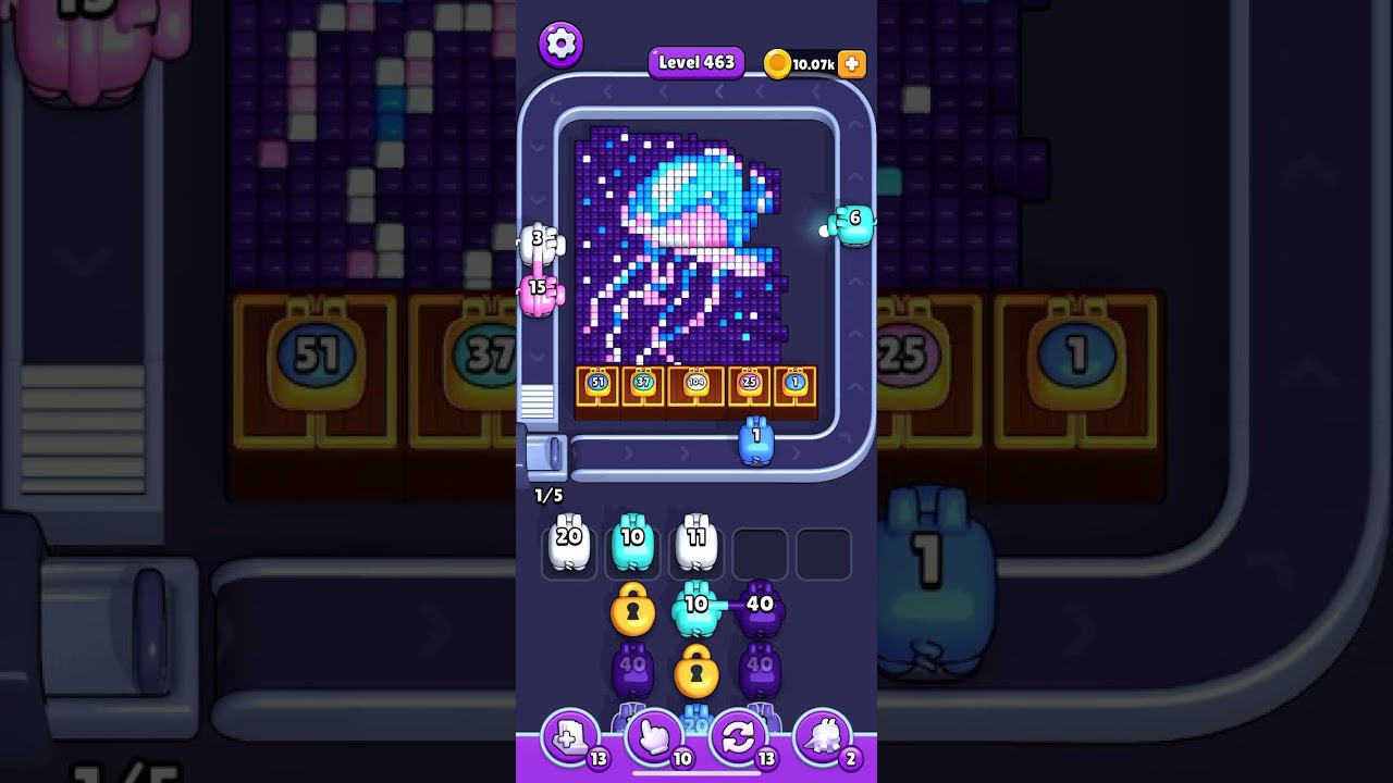 【 Pixel Flow 】Level 463 Fail.7