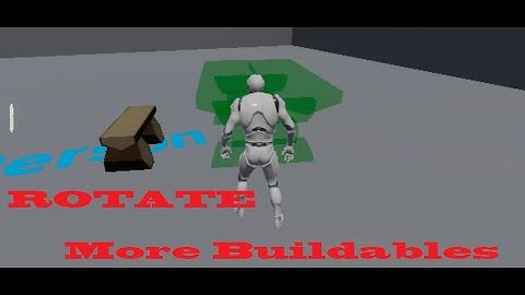 UE4 Survival Game Series Ep7 / Build Mode Tutorial Furniture