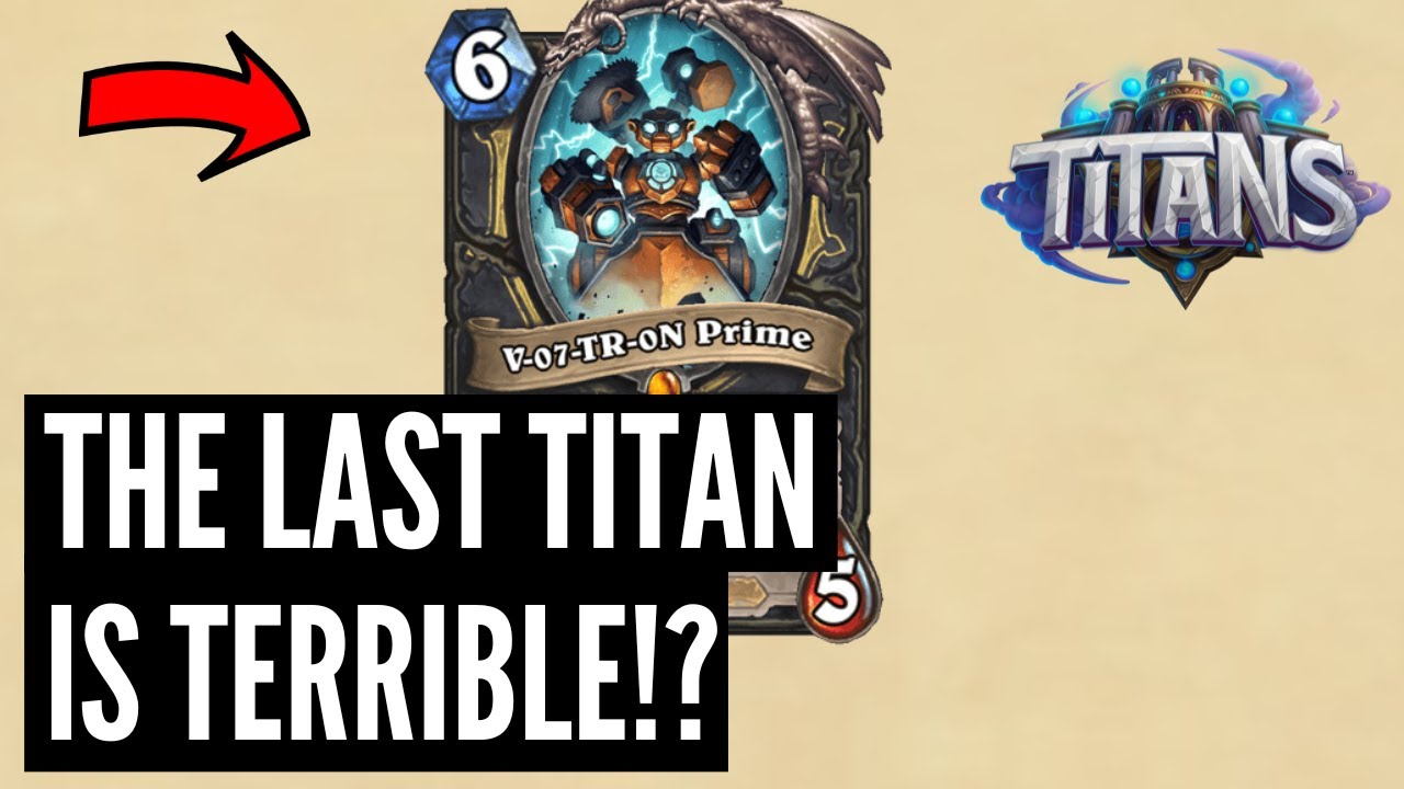 THE FINAL TITAN IS REVEALED! Rogue's VOLTRON sucks!? | TITANS card review