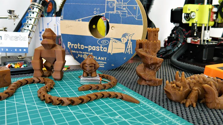 ☕😋 ProtoPasta Aromatic Coffee HTPLA - Filament Review