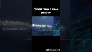 poslednji zvuk iz nestale podmornice