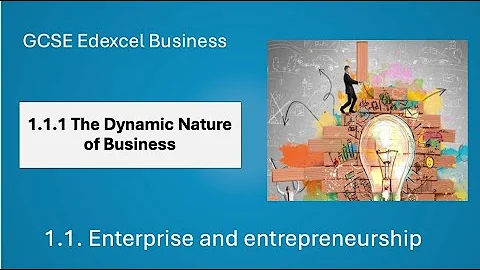 GCSE Edexcel Business: The Dynamic Nature of Business
