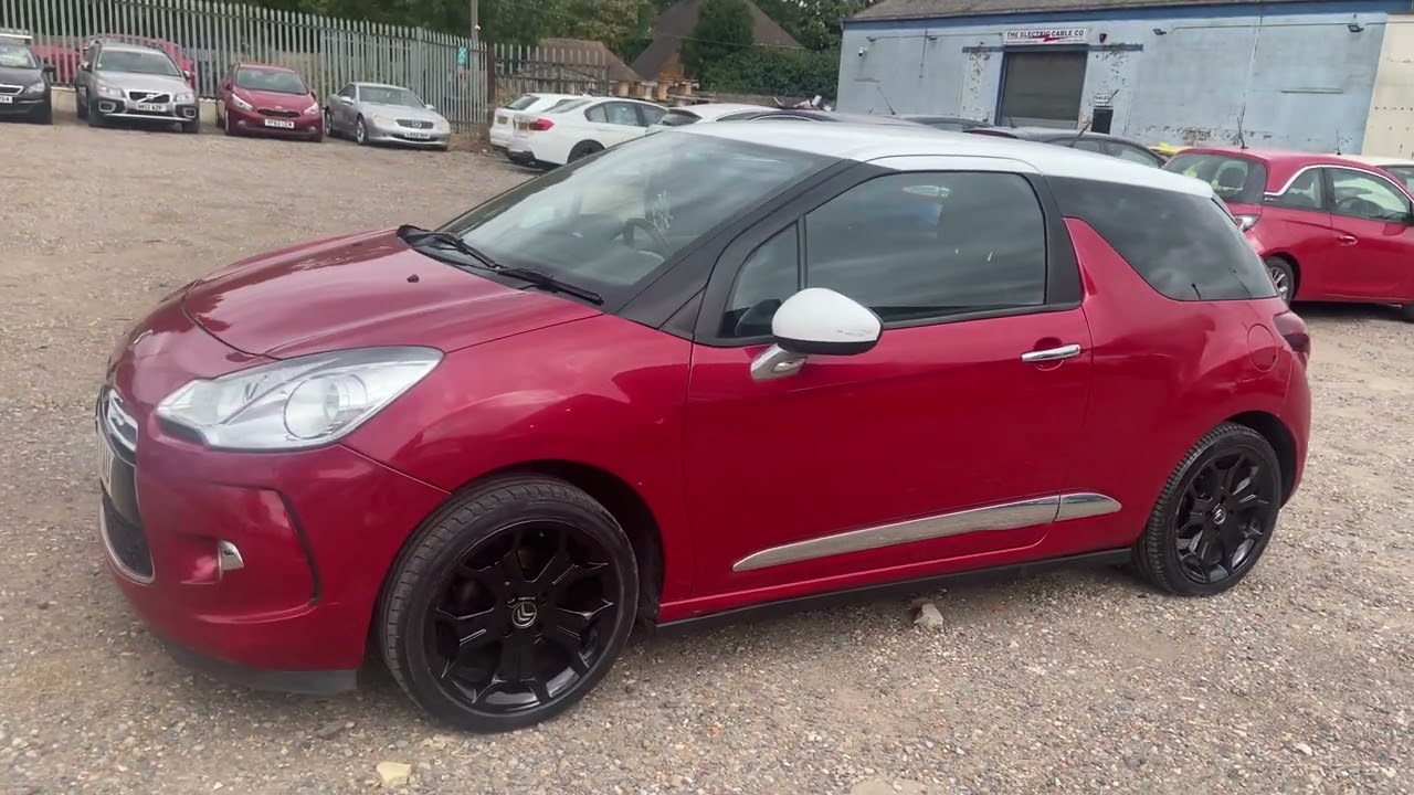 Citreon ds3 1.2 vti dsign by benefit hatchback 3dr manual Euro 5 (82ps) road tax - £20