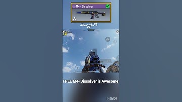 Free M4-Dissolver is Awesome #codm #codmobile #shorts