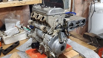 YXZ 1000 Turbo Engine Build Part 1 - Engine removal