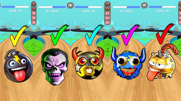 Going Balls 🔥: Op Level Walkthrough Challenge| Speed Run Competition 👑| Android Games/ Ios Games