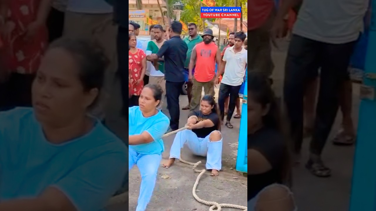 High Moral 🔥🔥 | Women in Tug of War Action! 👊  