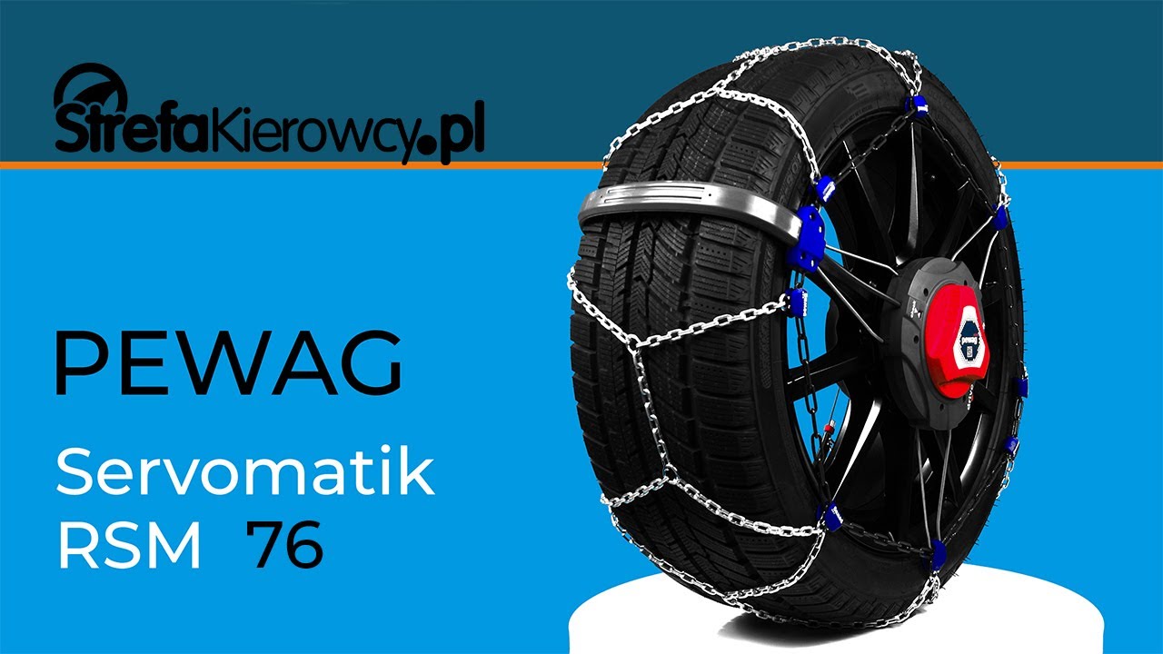 ⛓️Pewag Servomatik RSM 76 - łańcuchy śniegowe - łańcuchy na koła⛓️