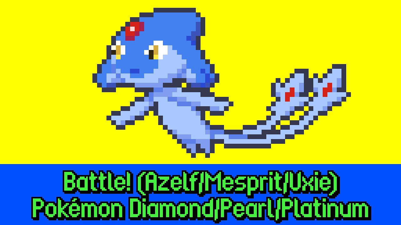 [8-Bit Cover] Battle! (Azelf/Mesprit/Uxie) | Pokémon Diamond/Pearl ...