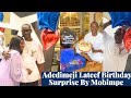 Moment Mobimpe Surprised Adedimeji Lateef On His Birthday. 