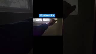 1946 Rammed Earth Home Walk Through (Mid Century Modern) #shorts