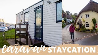 UK STAYCATION IN DEVON & CARAVAN TOUR. AD. AUTUMN WITH MR CARRINGTON 2020