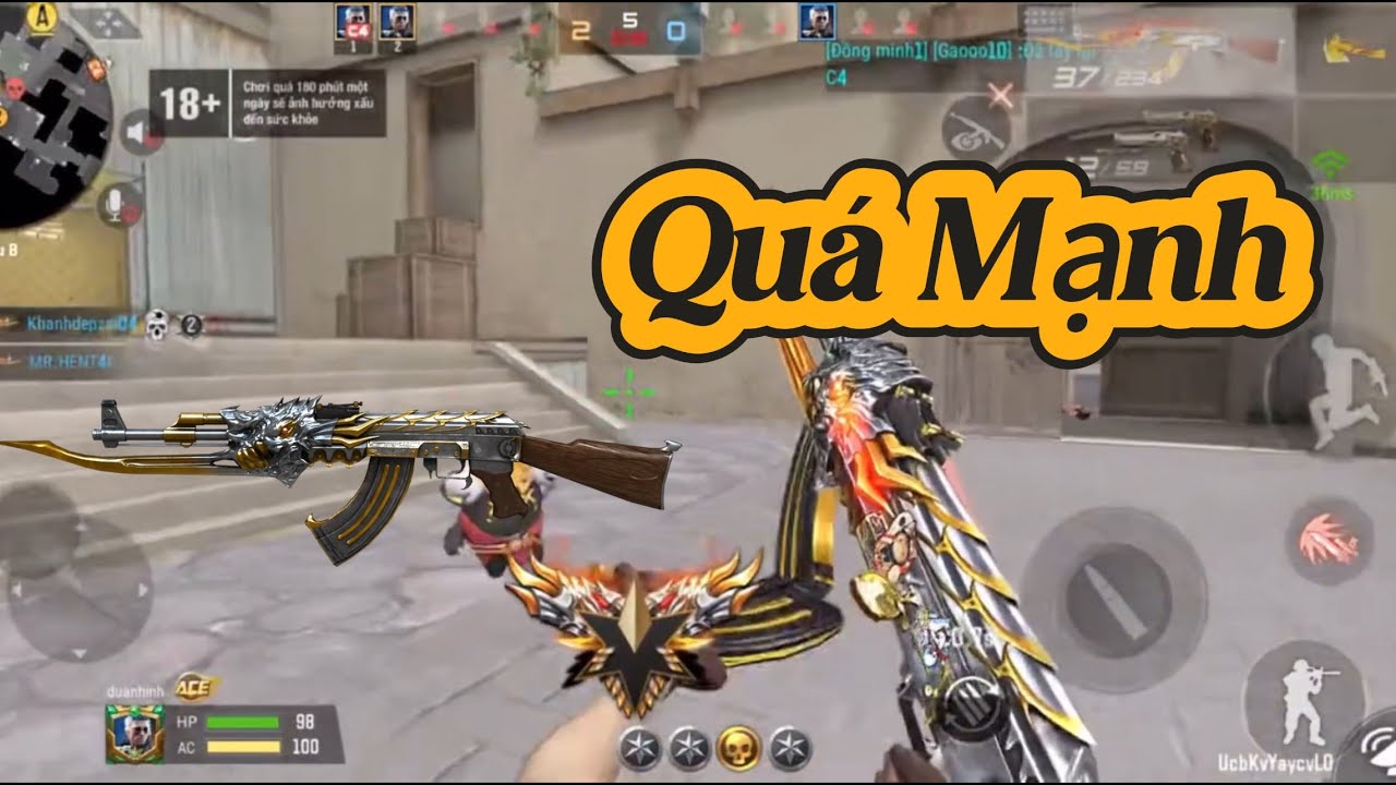 Hinh CFl - Vác AK47- Beast vào c4 huỷ diệt🤣