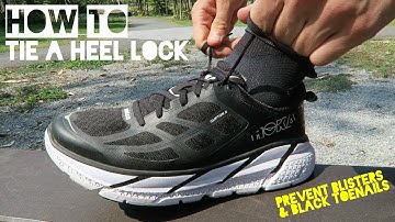 How & Why to Tie a “Heel Lock” or “Lace Lock” | Prevent Blisters & Black Toenails