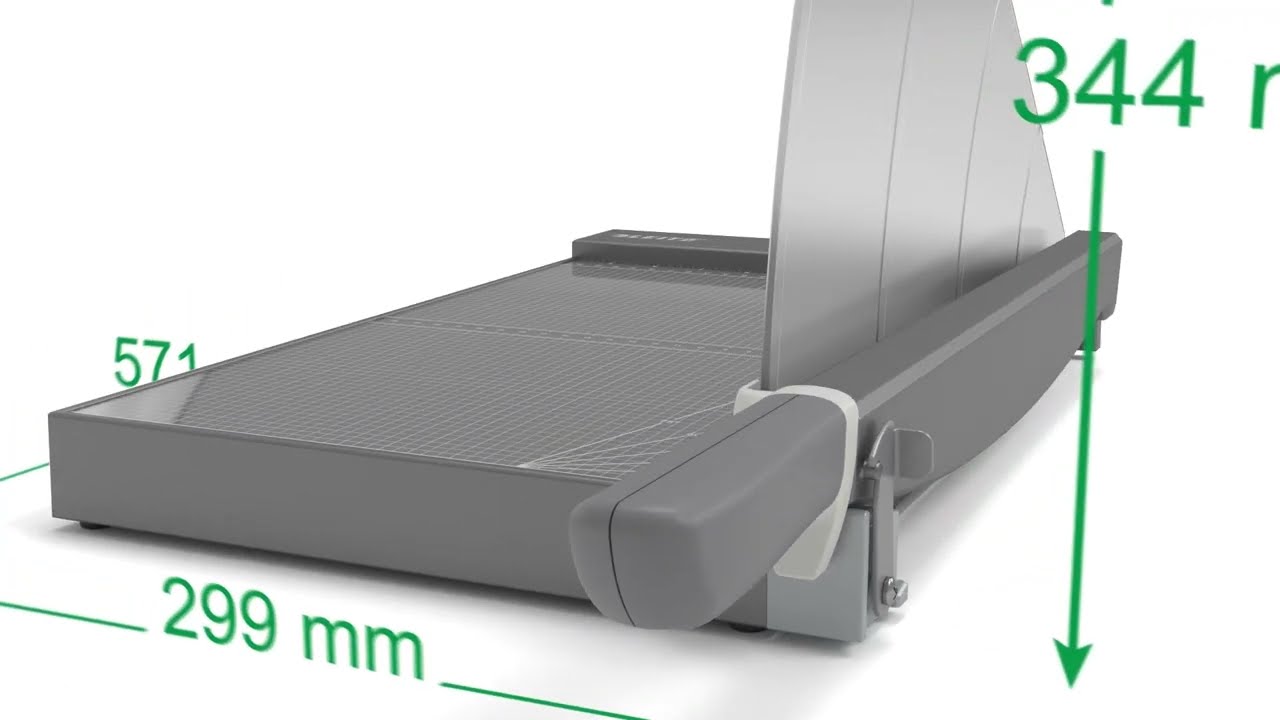 Leitz Precision Hoe Rolsnijachine A3, Snijdt tot 8 Vellen, Snijlengte
