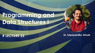 Celebrity Lecture 25 - Programming and Data Structures I. Profile