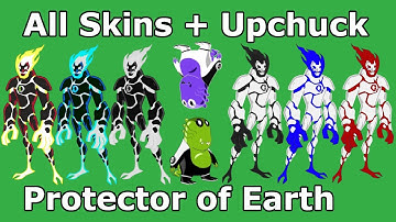 Ben 10: Protector of Earth (DS):  Unlocking All Skins + Upchuck Guide